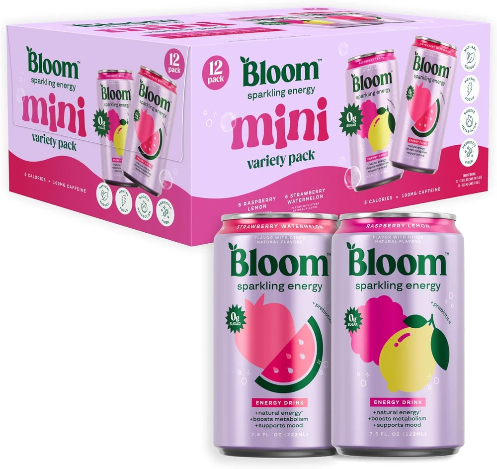 Sparkling Energy Drink Minis, 12 Pack