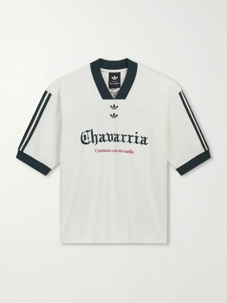+ Willy Chavarria Printed Cotton-Blend Jersey T-Shirt