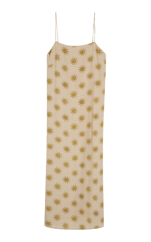Almees Silk-Blend Maxi Dress