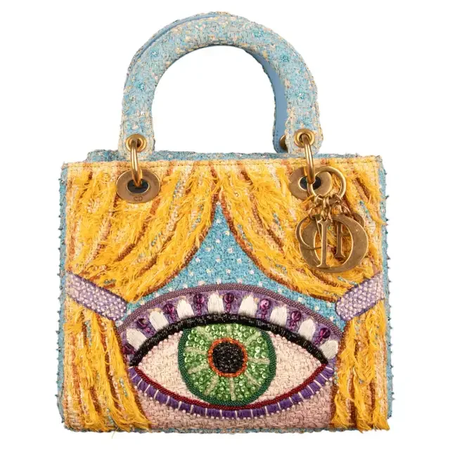 Christian Dior bag 'Lady Dior Art Project' 2022 by Brian Calvin