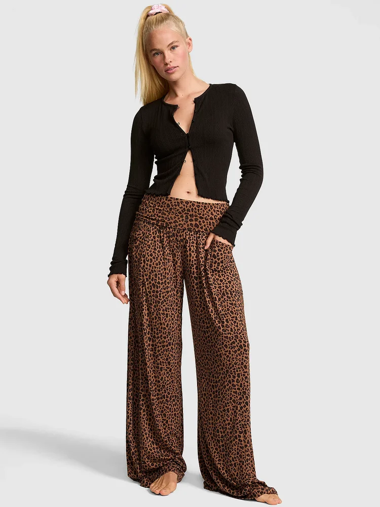 24/7 Lounge Modal Foldover Pants
