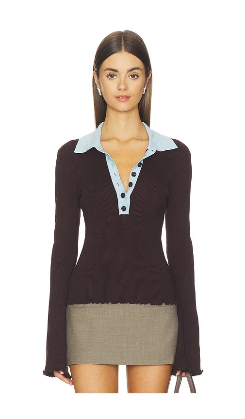 The Riley Polo Sweater