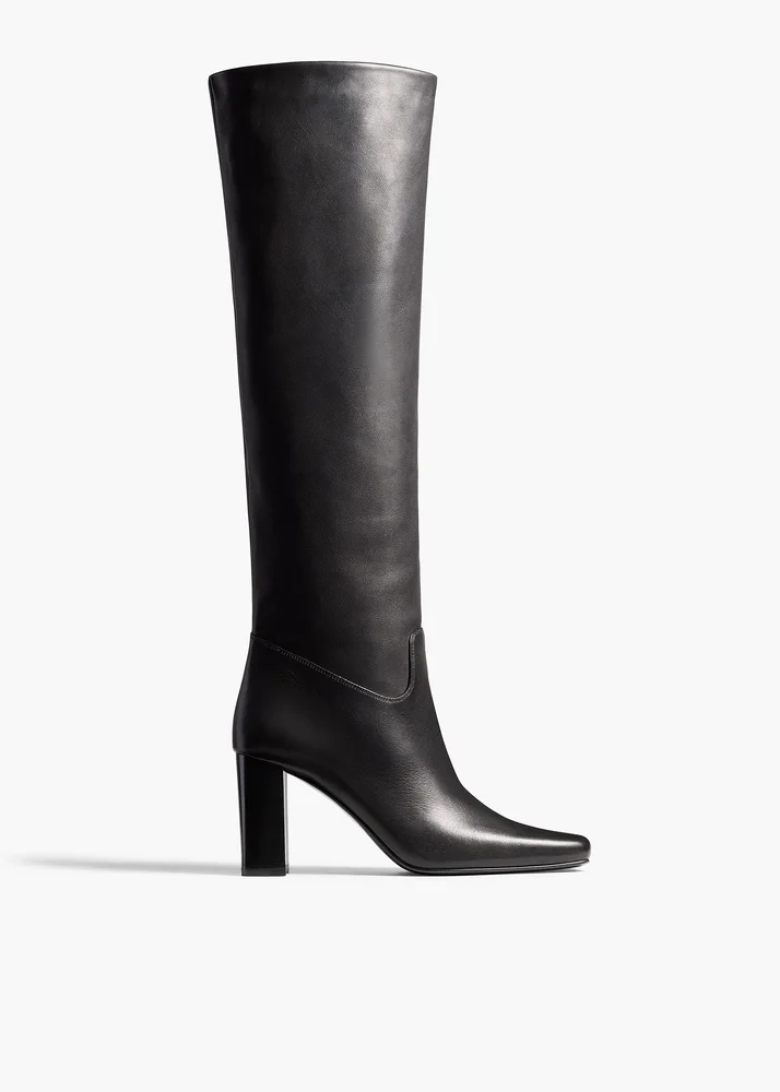 Petra Knee-High Boot in Black