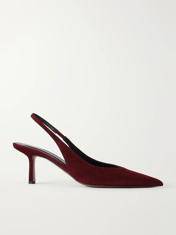 Moriah 65 suede pumps