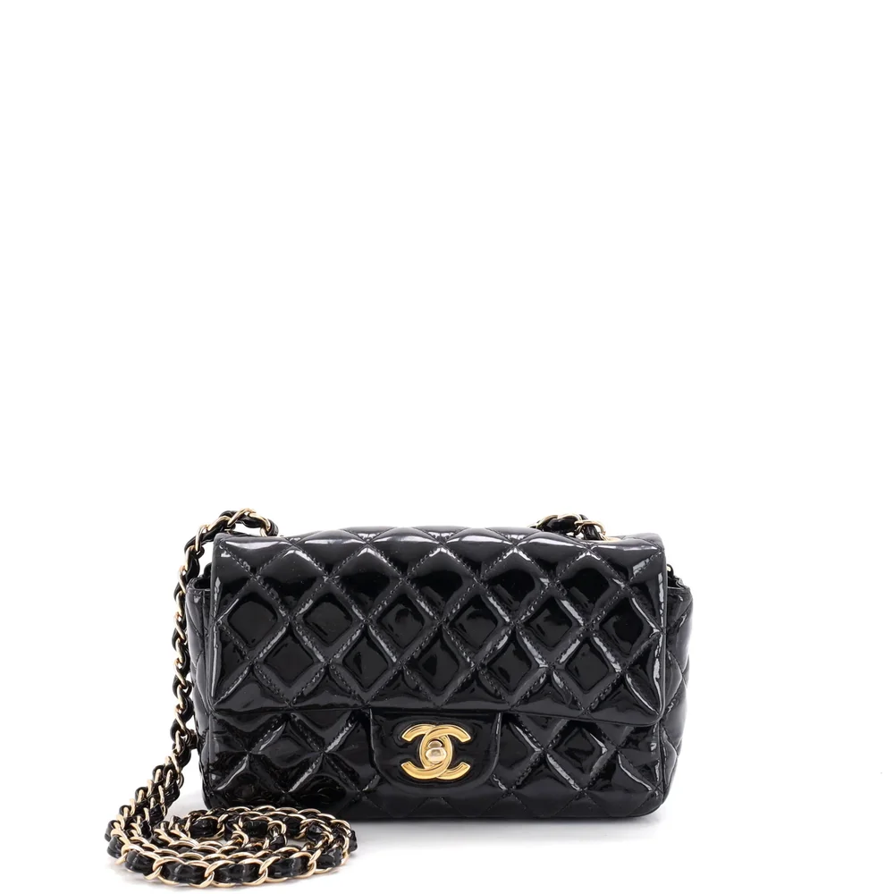 Pre-Owned Chanel Rectangular Mini Classic Flap Bag 20cm