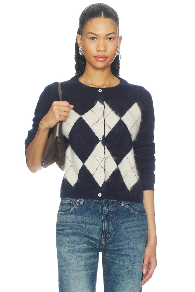 Argyle Cardigan