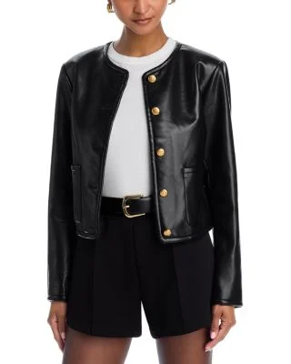 Faux Leather Jacket - Exclusive