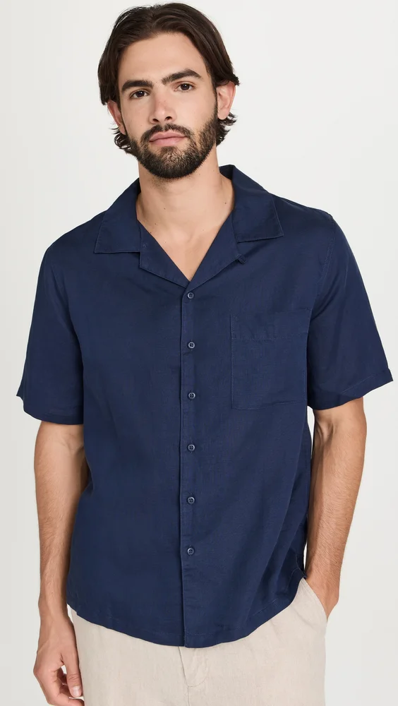 Air Linen Convertible Vacation Shirt