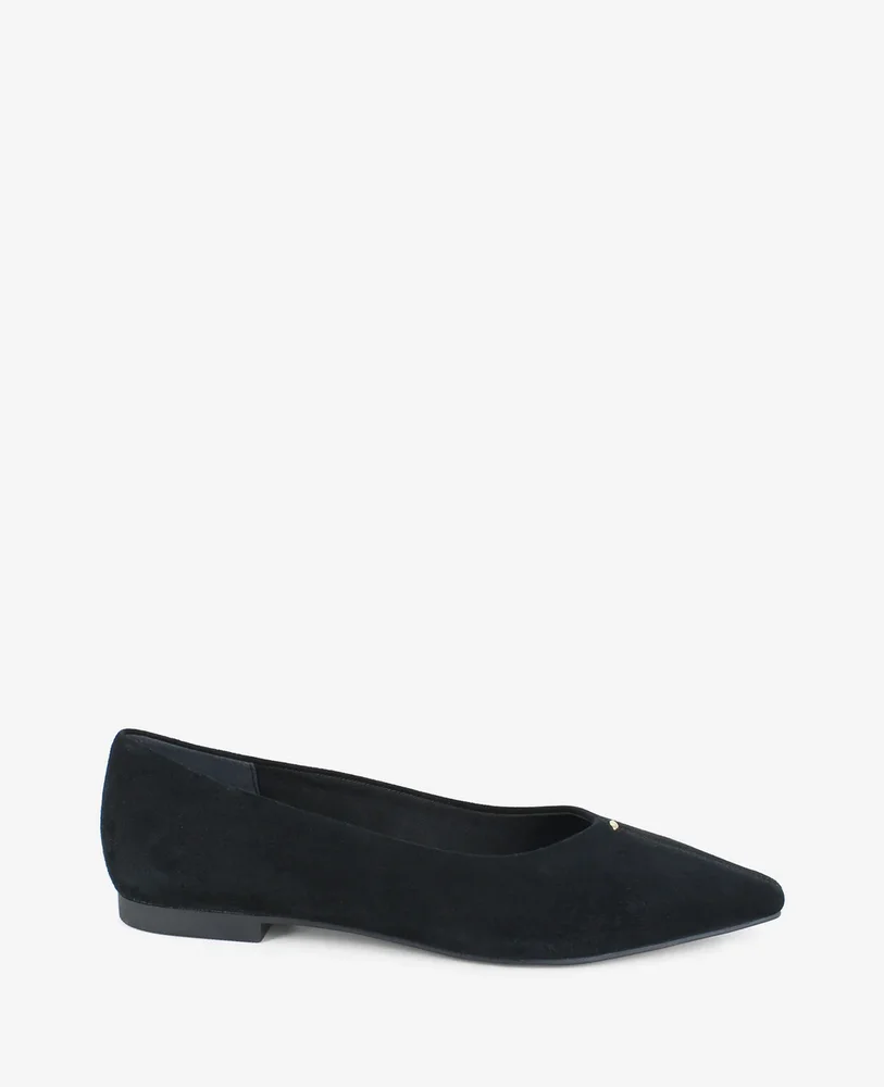 Nala Suede Point Toe Flat