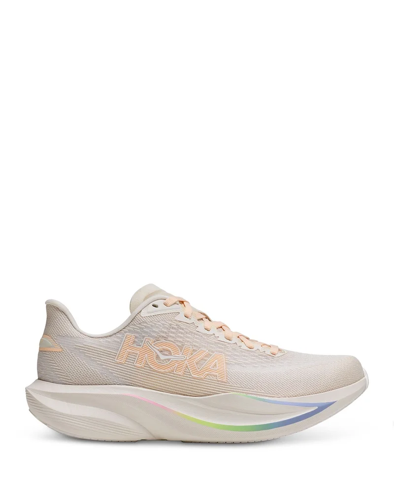 Women's Mach 7 Running Sneakers in Oat Milk and Alabaster