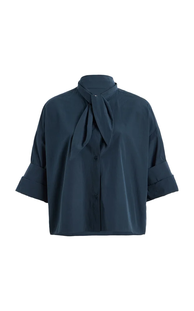 Tie One On Cotton Shirt