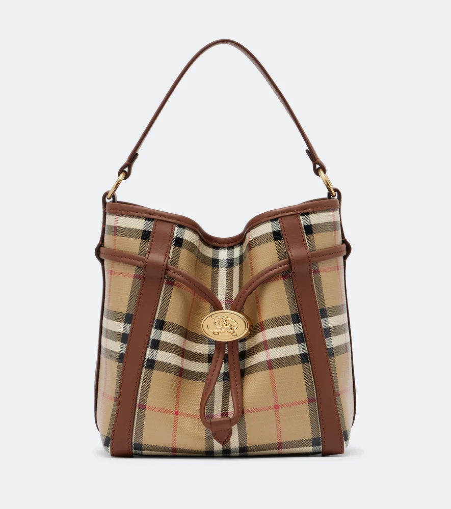 Burberry Check Small bucket bag