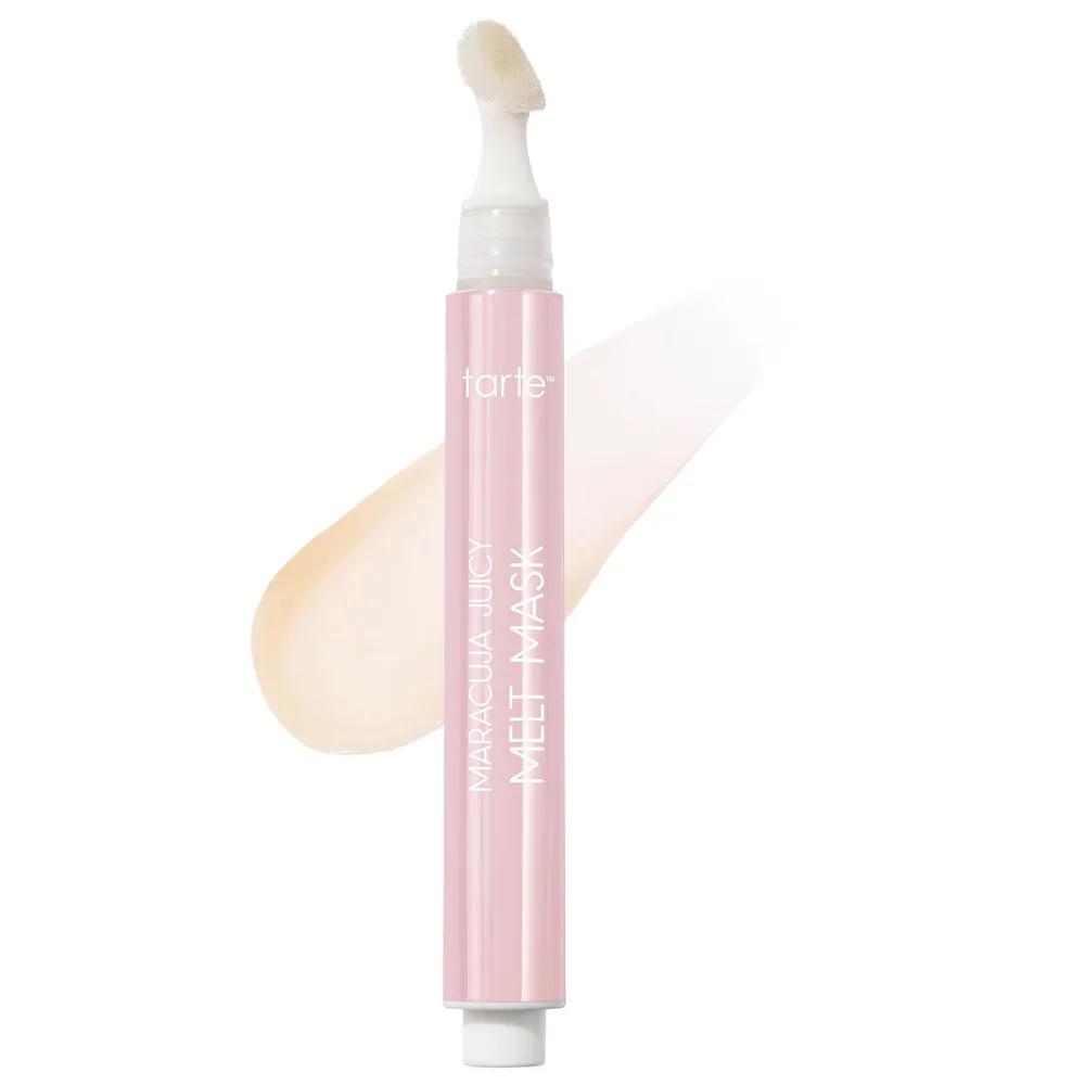 maracuja juicy lip nourishing melt mask in Glaze