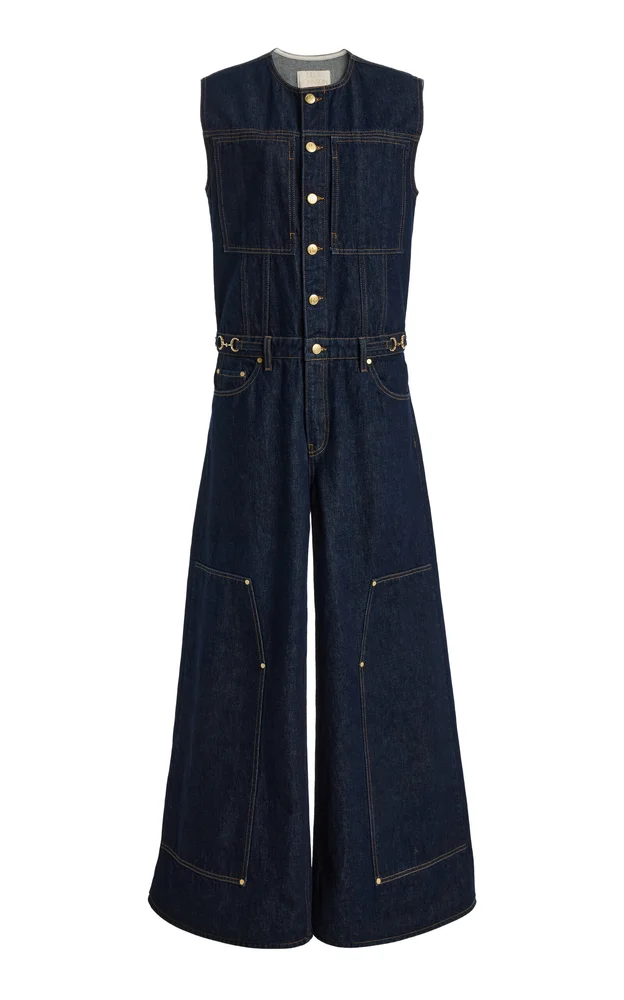 The Esme Denim Jumpsuit