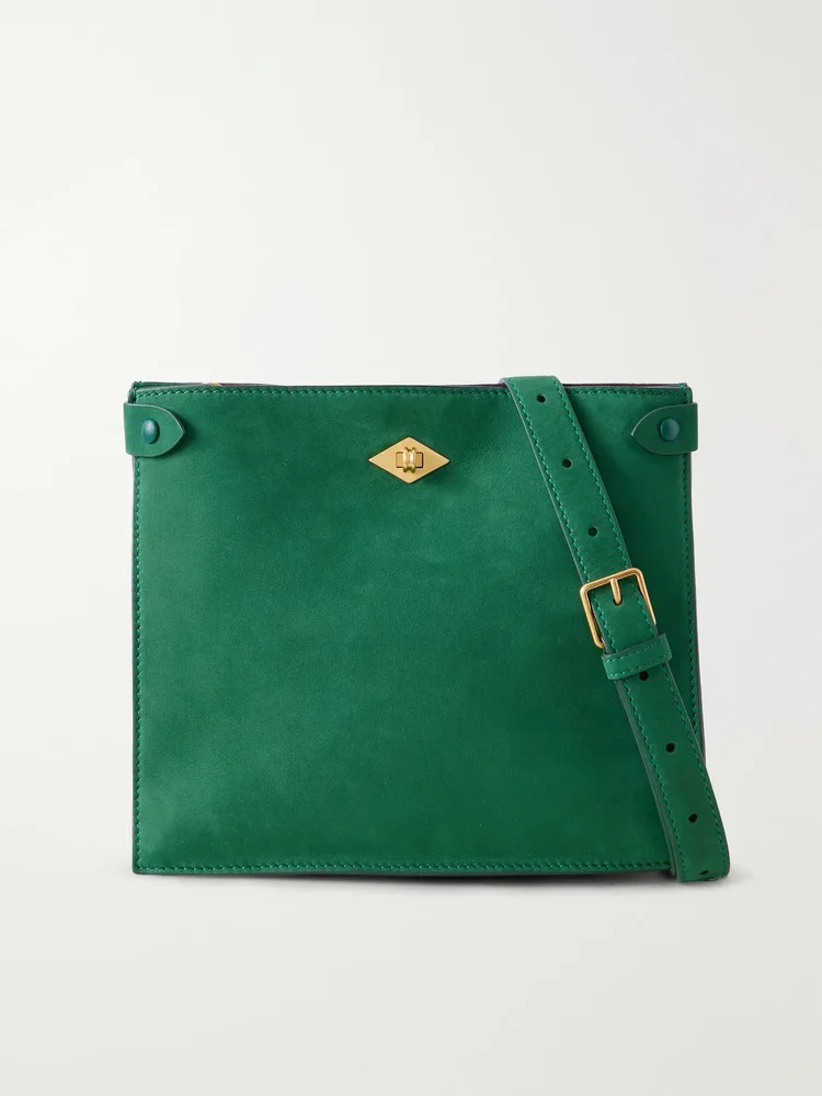 Stowaway Nubuck Shoulder Bag