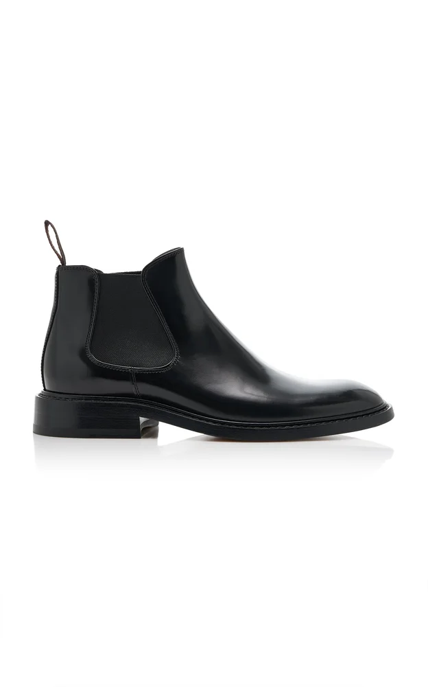 Gable Leather Ankle Boots