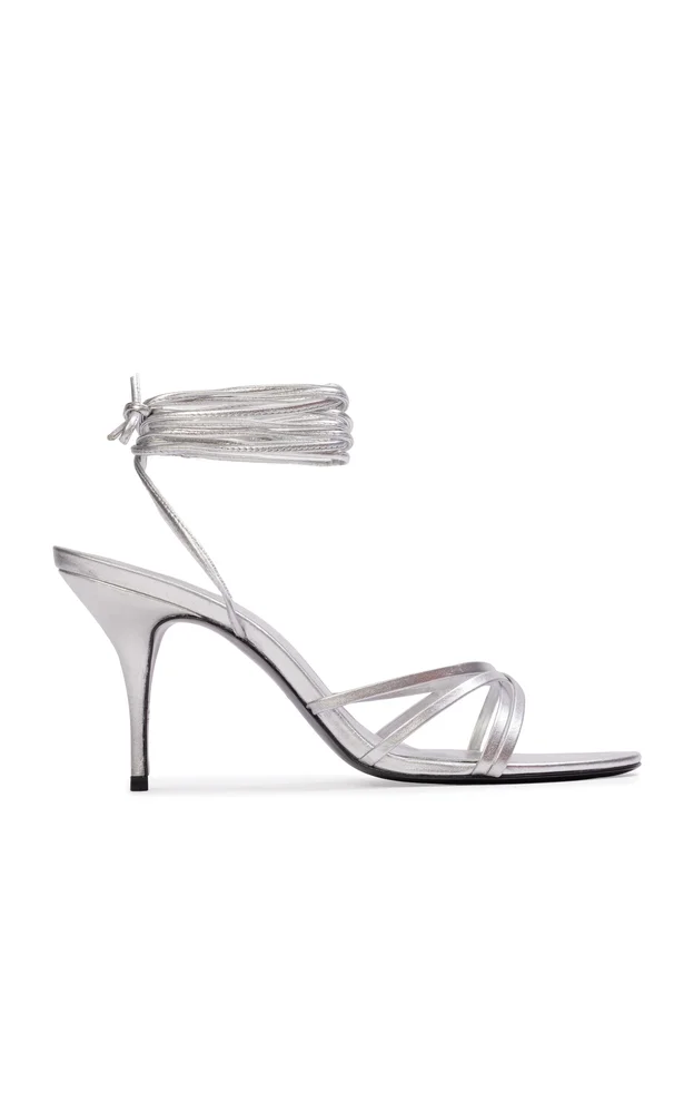 Tally Metallic Leather Sandals