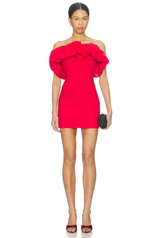 Campbell Strapless Bubble Mini Dress