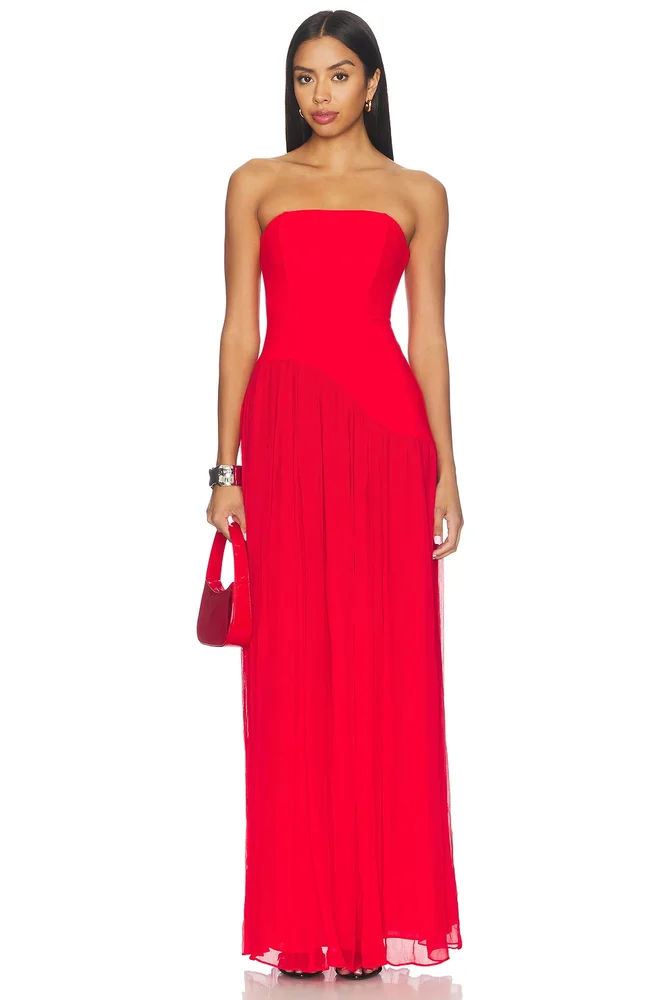 Alice Strapless Gown