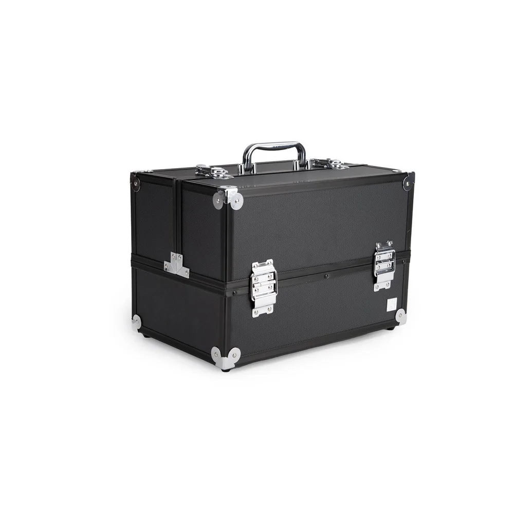 Large Primped and Primed Train Case - Black