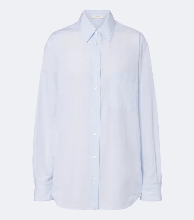 Gavina cotton chambray shirt