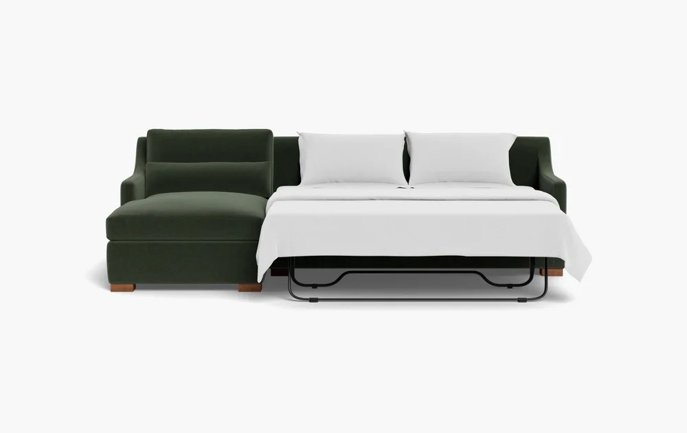 Ella 3-Seat Chaise Sleeper Sectional