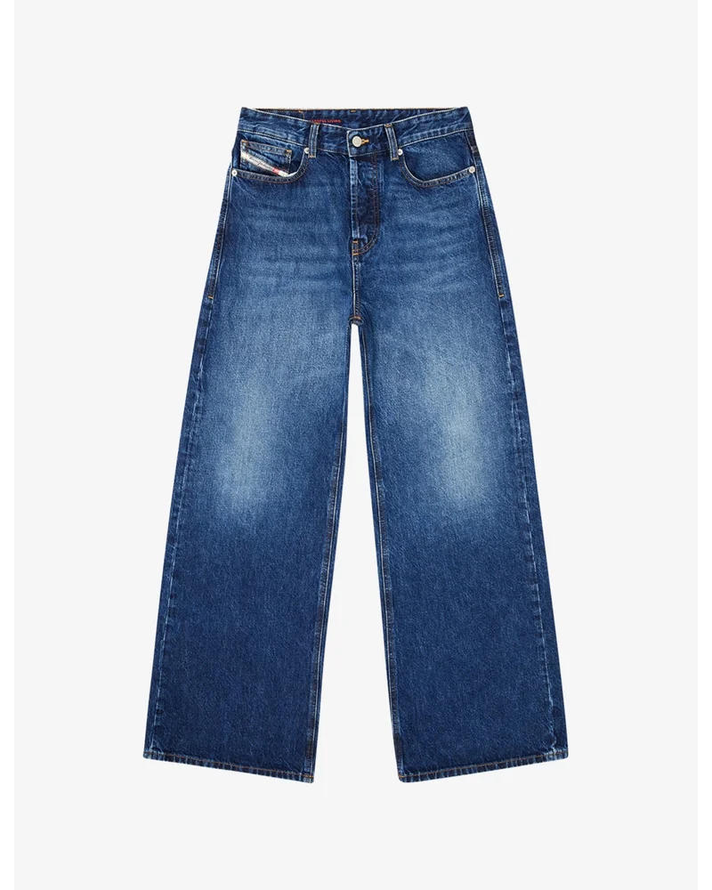 1996 D-Sire Wide-Leg Denim Jeans