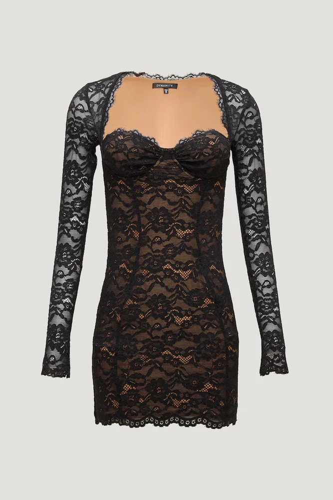 Chloe Lace Mini Dress