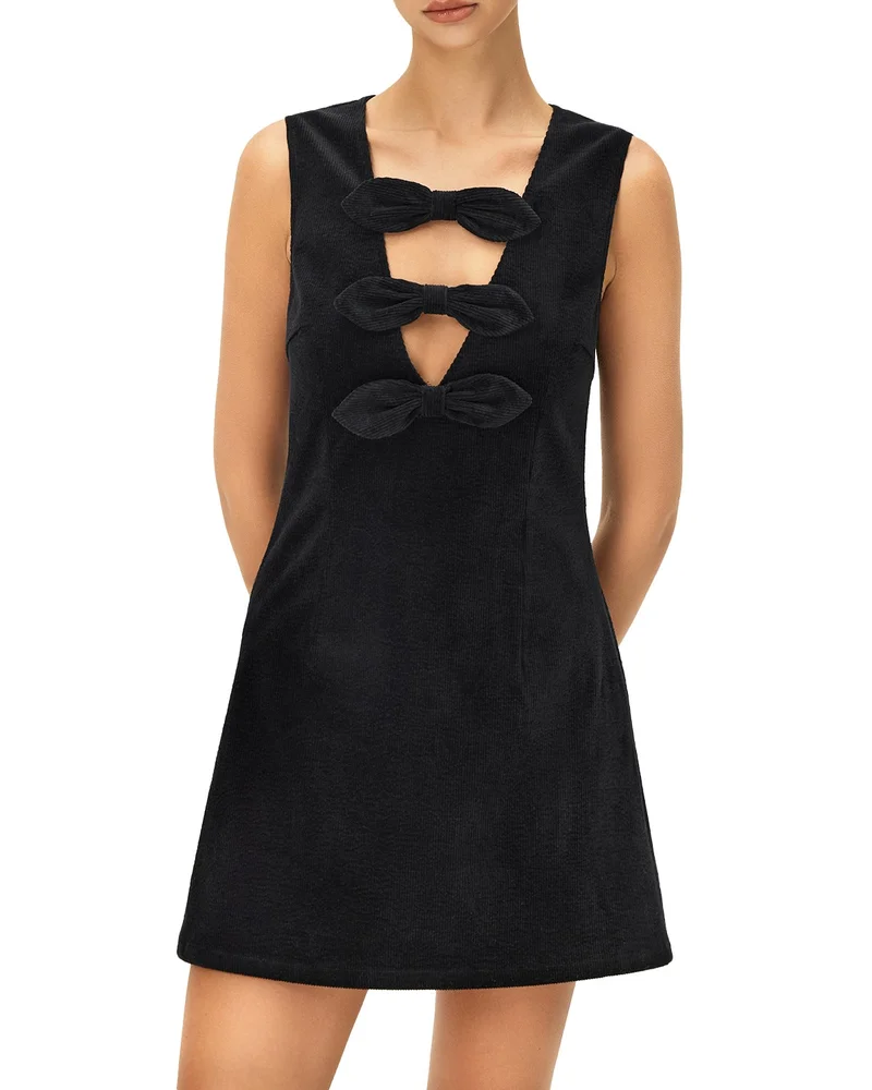 Claire Bow Tie Shift Dress