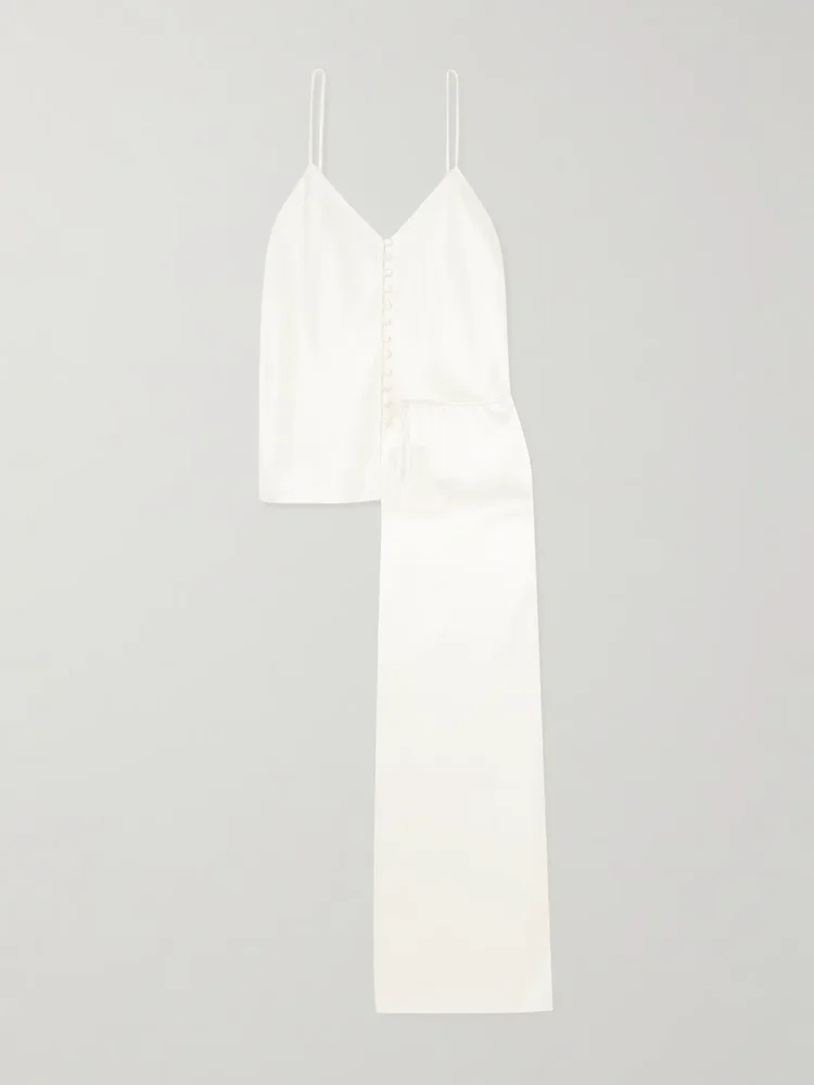 Blair silk-satin pajamas