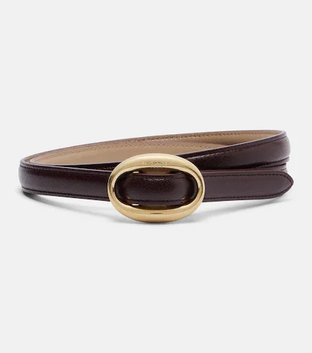 Leather belt