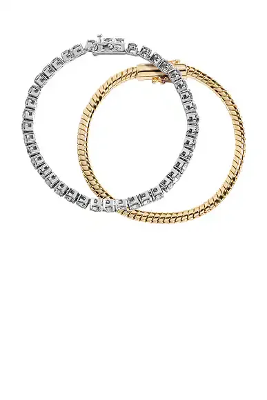 Ivy Tennis Bracelet Set Of 2