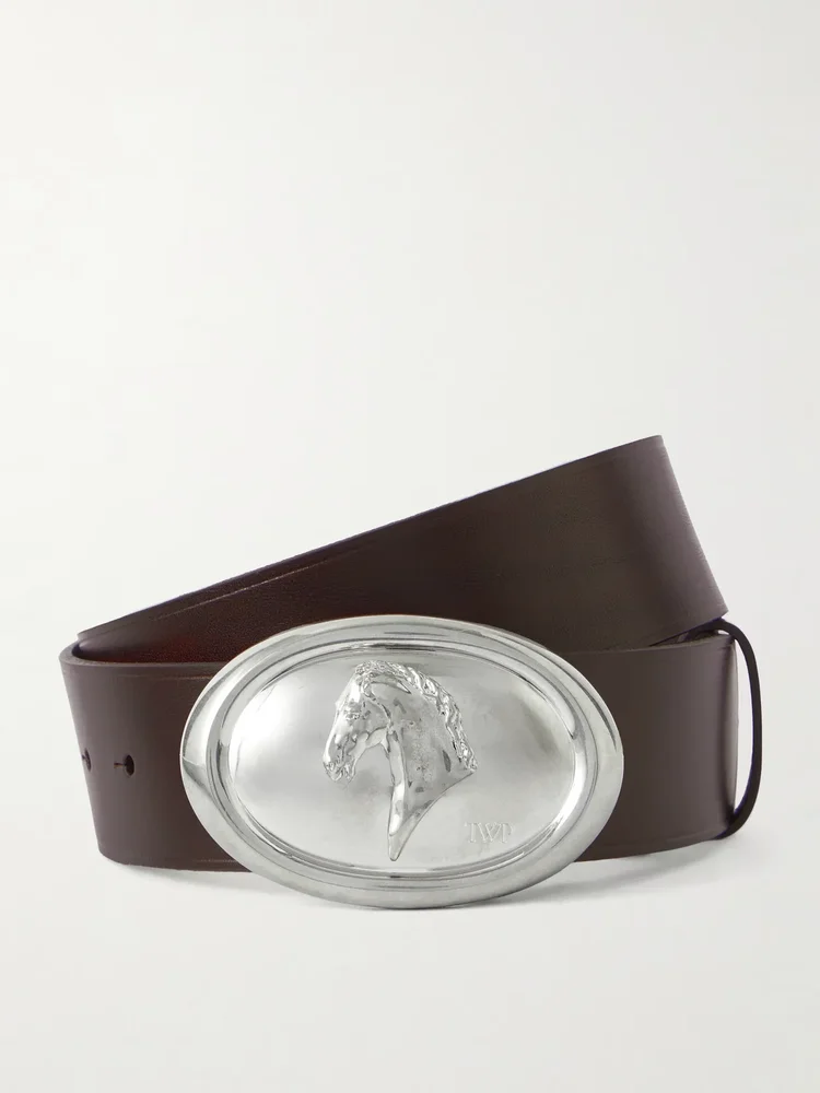 Buckle Bunny leather belt