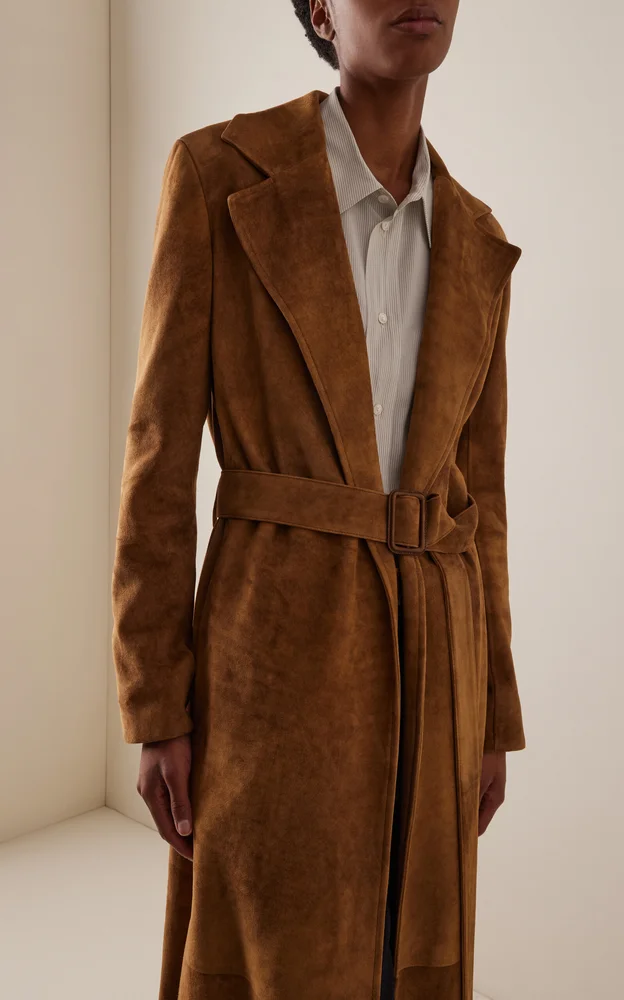 Raisa Suede Coat