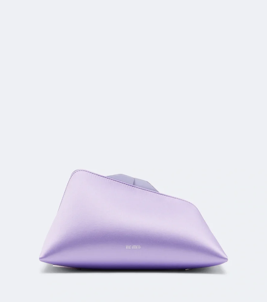 8:30PM Small satin clutch