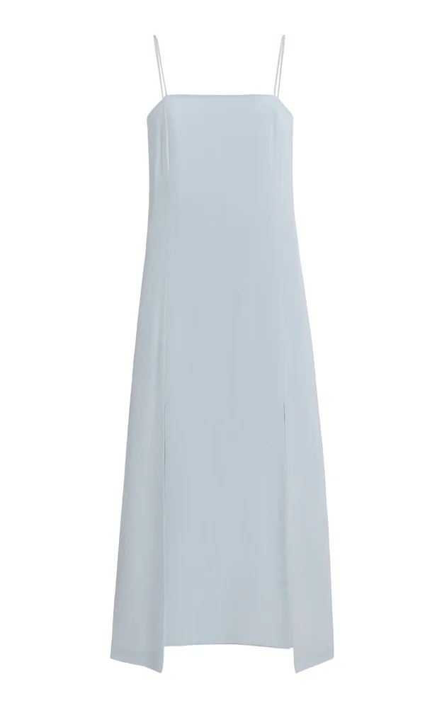 Exclusive Theodora Silk Slip Dress