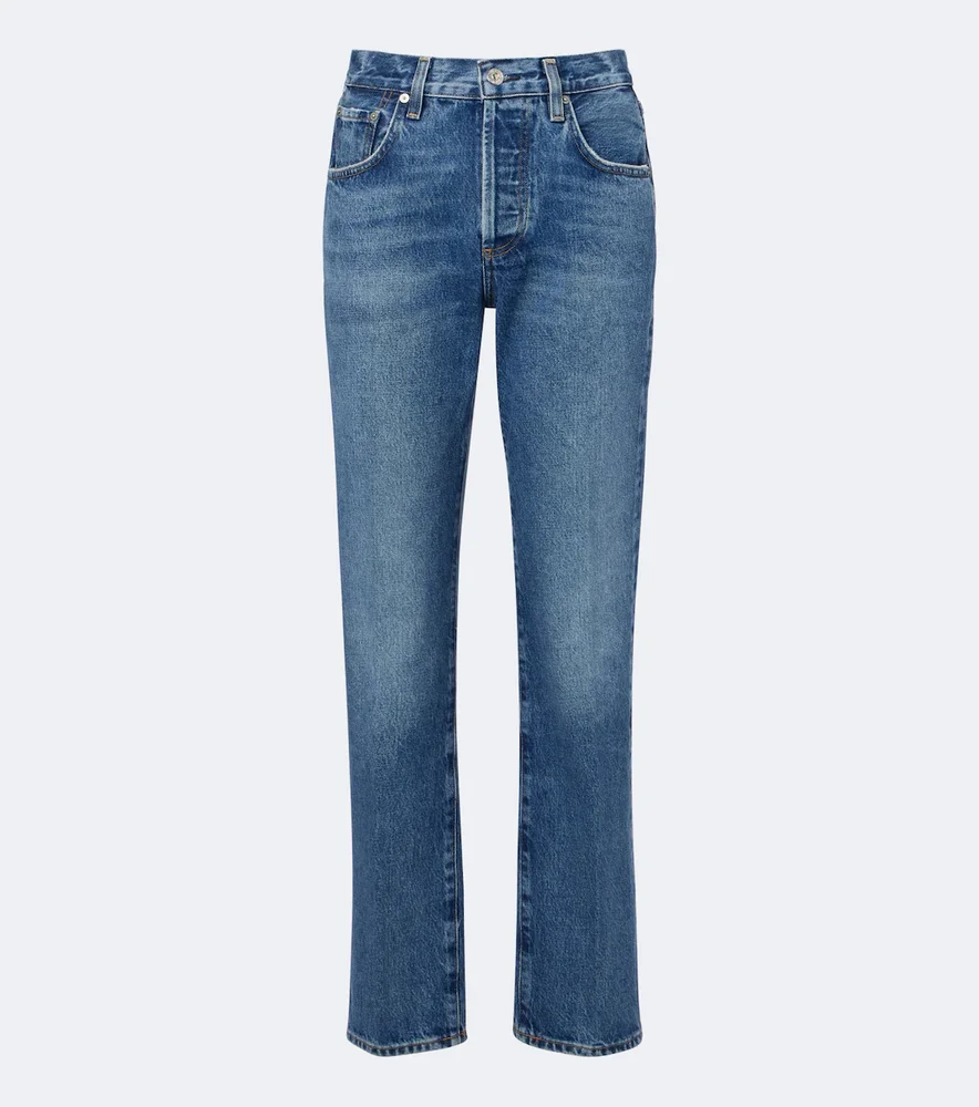 '90s French straight jeans