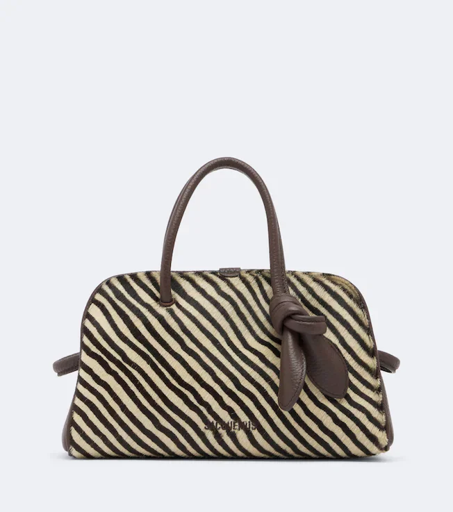 Turismo Small calf hair bowling bag