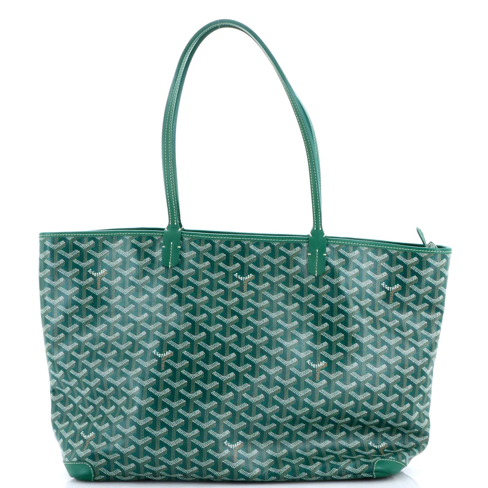 Pre-Owned Artois Tote Coated Canvas MM in Green