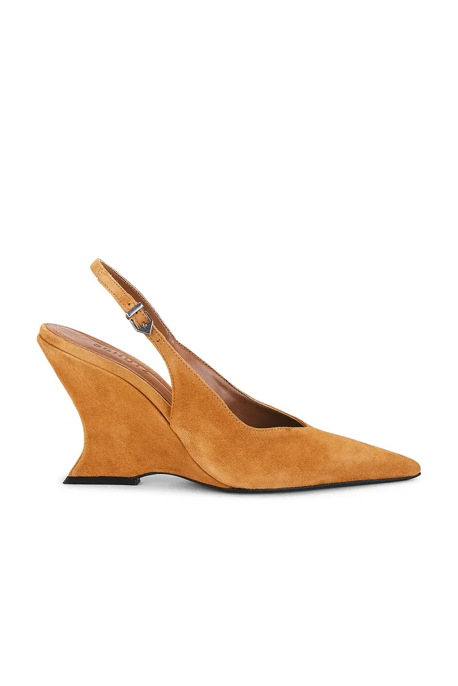 Siena Buckle Slingback Pump