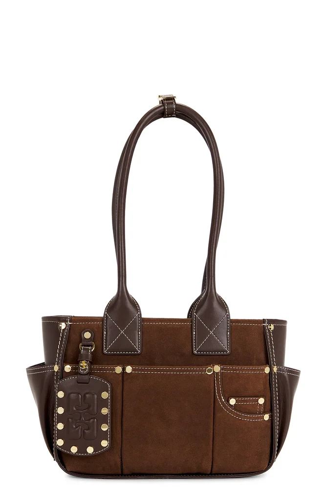 Posy Small Recycled Suede Bag