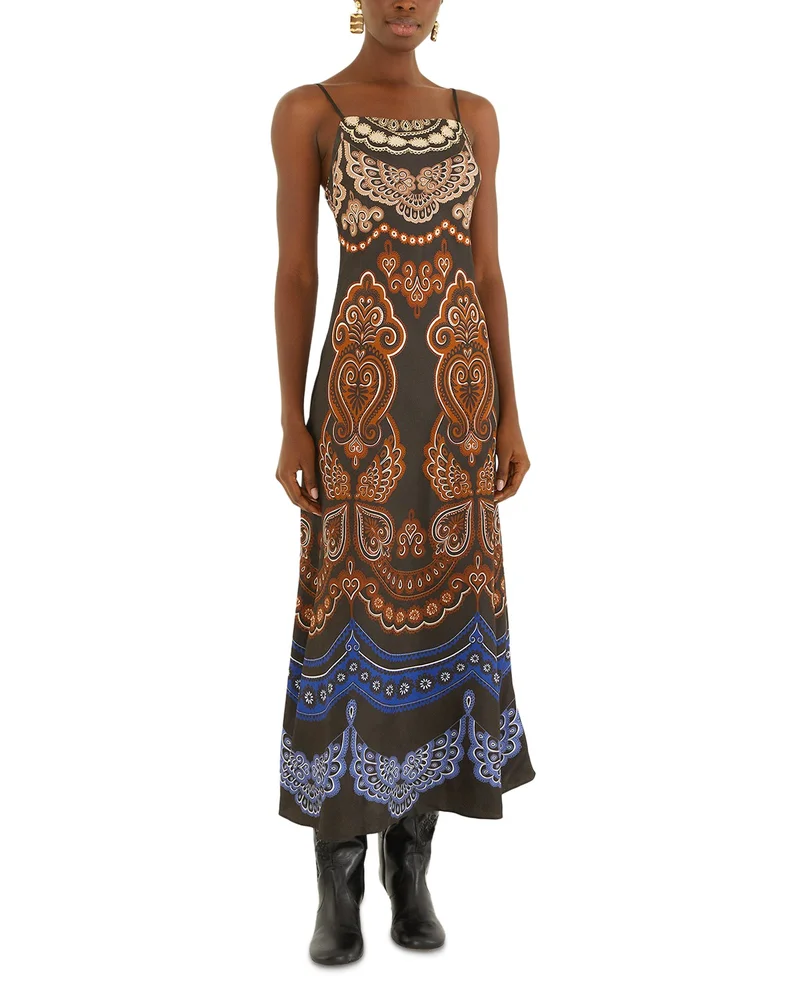 Nicole Black Slip Maxi Dress