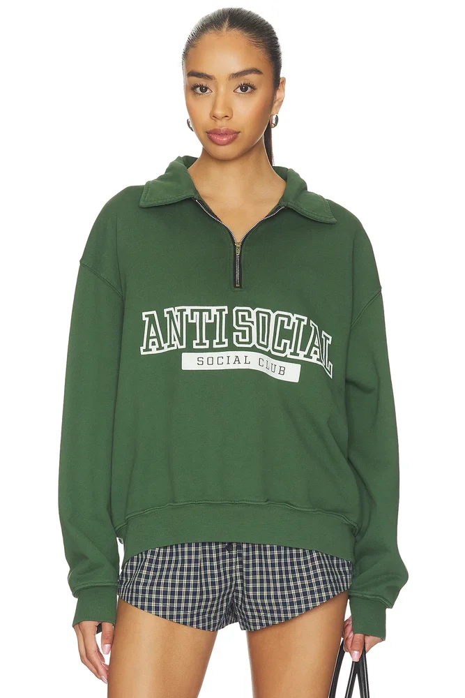 Washed Up Quarter Zip