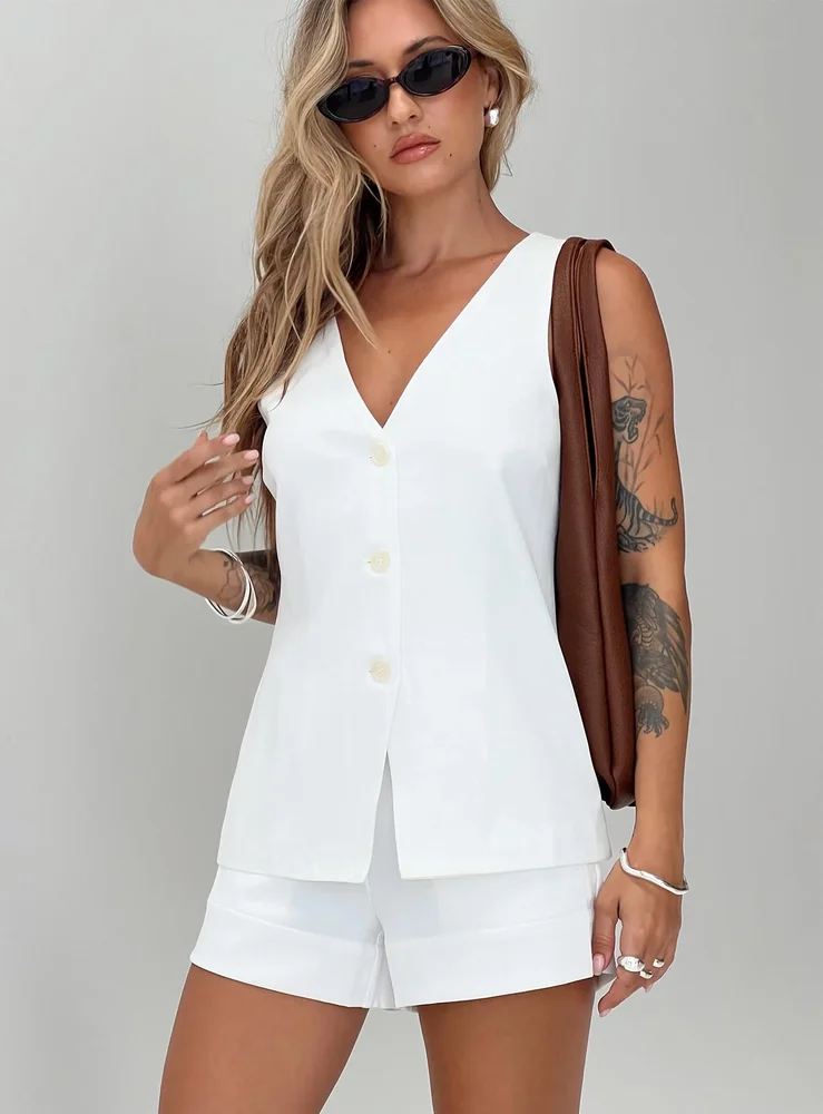 Princess Polly Lesky Set White