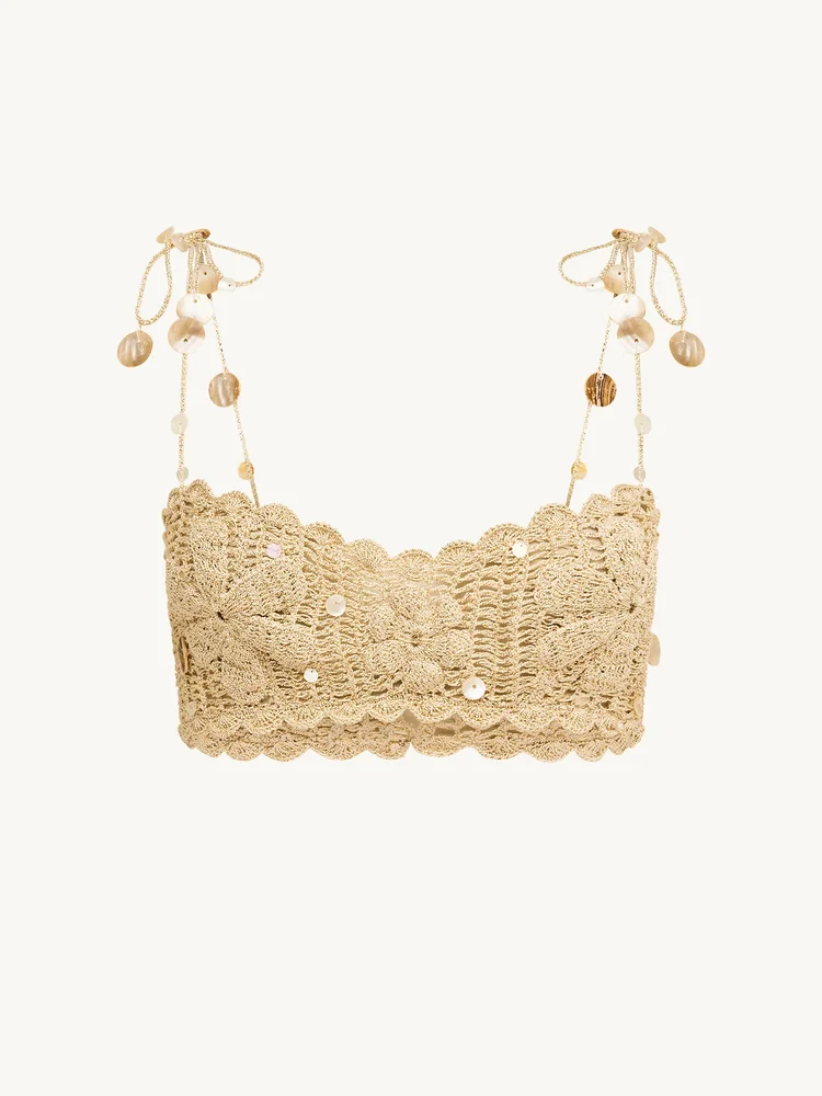 Charlotte Hand Crochet Bralette