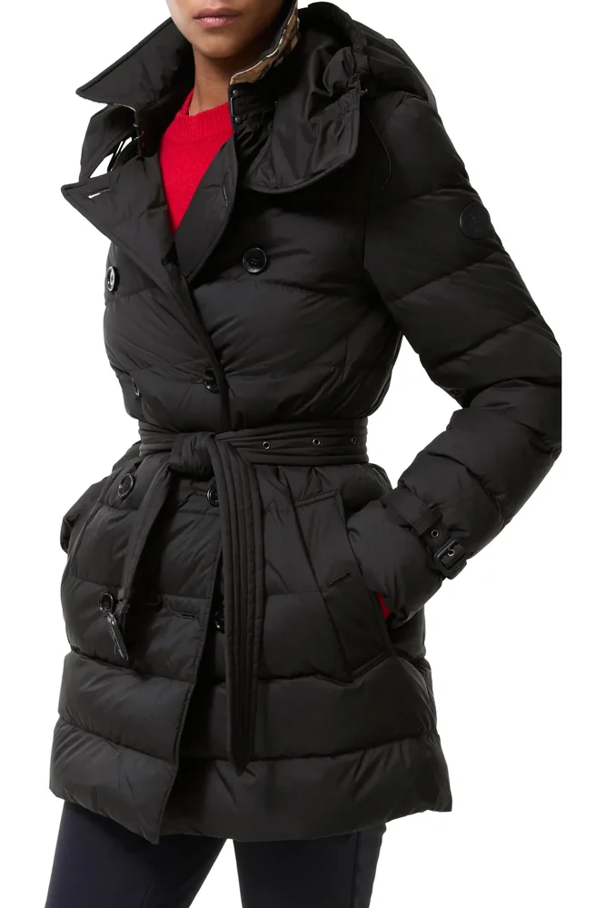 Short Nylon Audley Puffer Coat