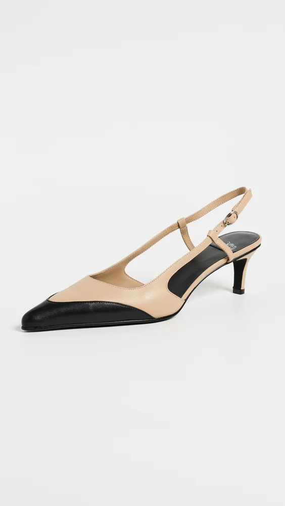Booshky Slingback Kitten Heels