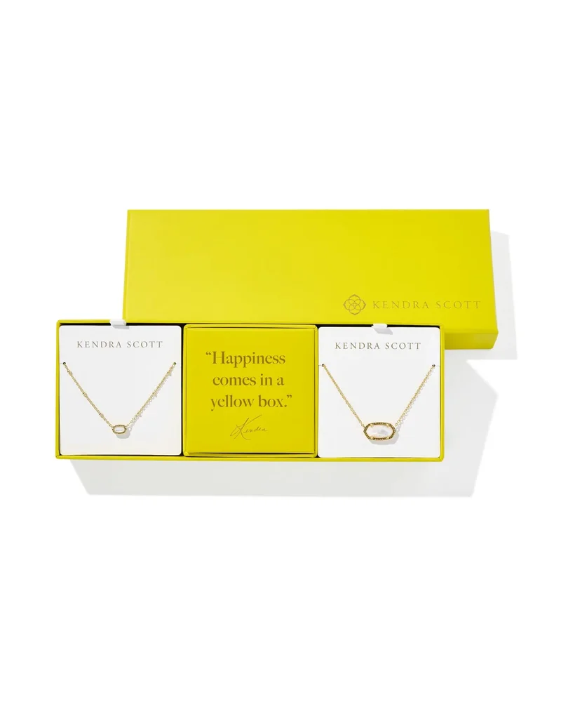 Elisa Gold Gift Set of 2