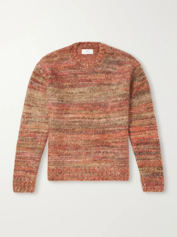 Space-Dyed Cashmere Sweater