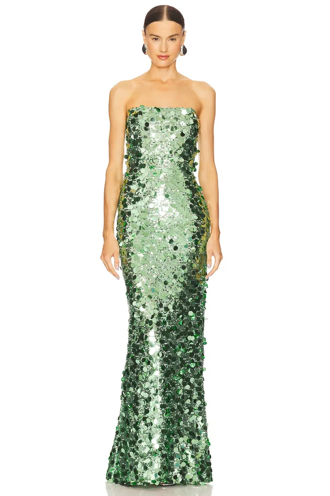 Farah Strapless Gown